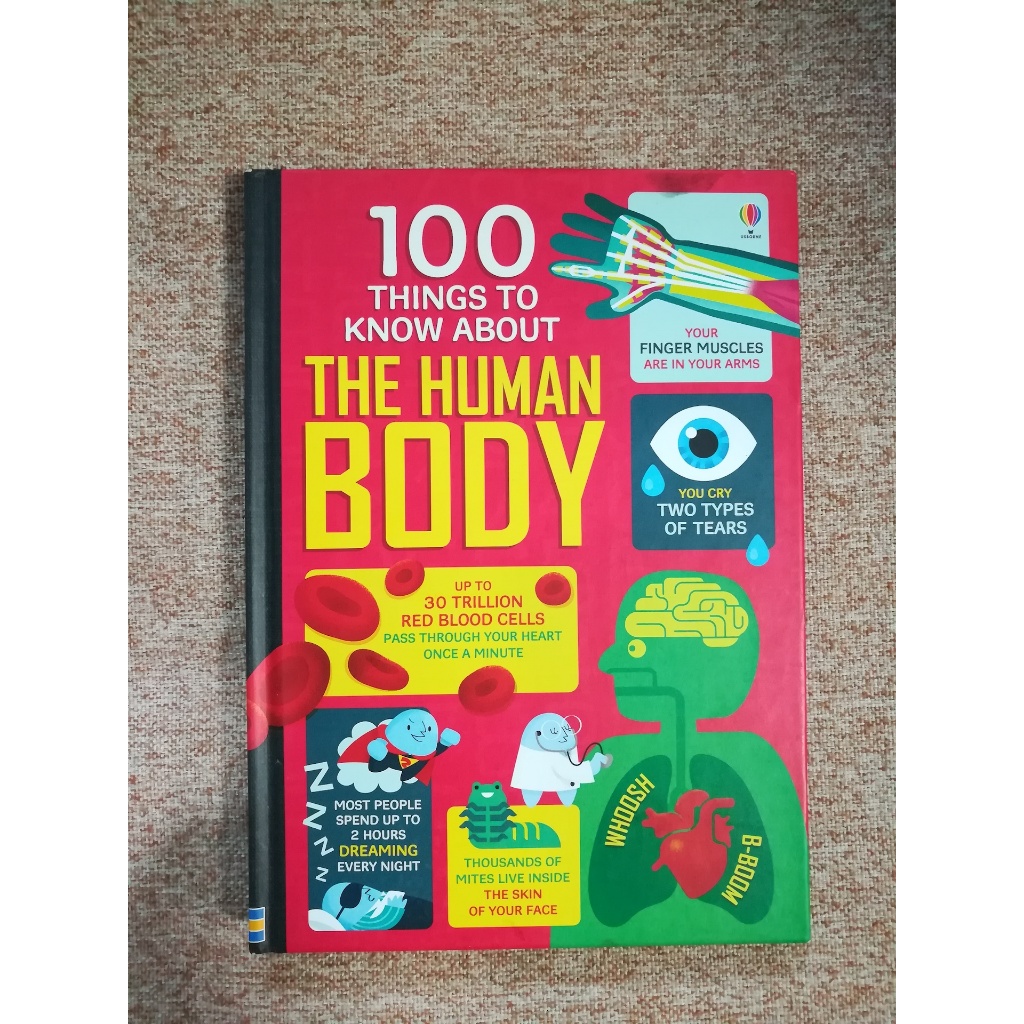 100 Things To Know About The Human Body (ภาษาอังกฤษ) ปกแข็ง (B4)