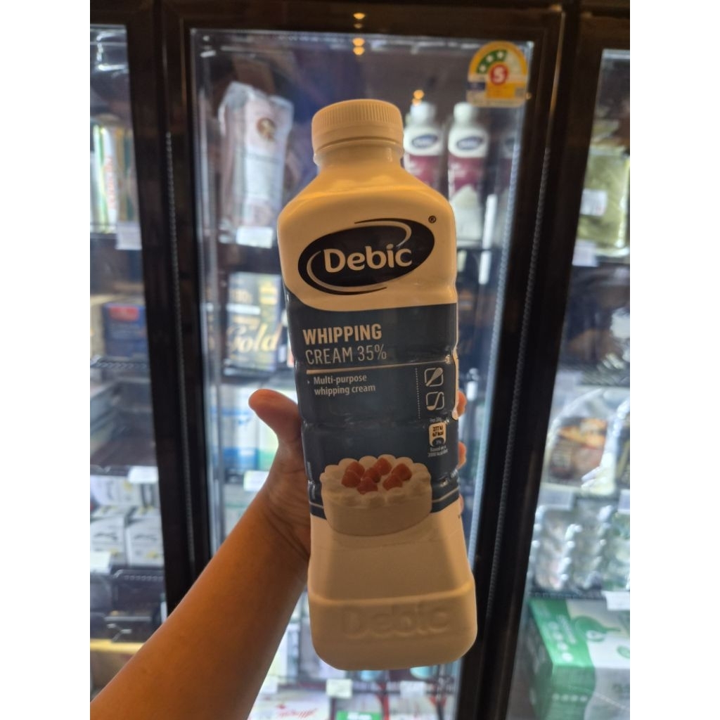 เดบิค วิปปิ้งครีมแท้ 35% (Debic Whipping Cream 35%) ขนาด 1 ลิตร