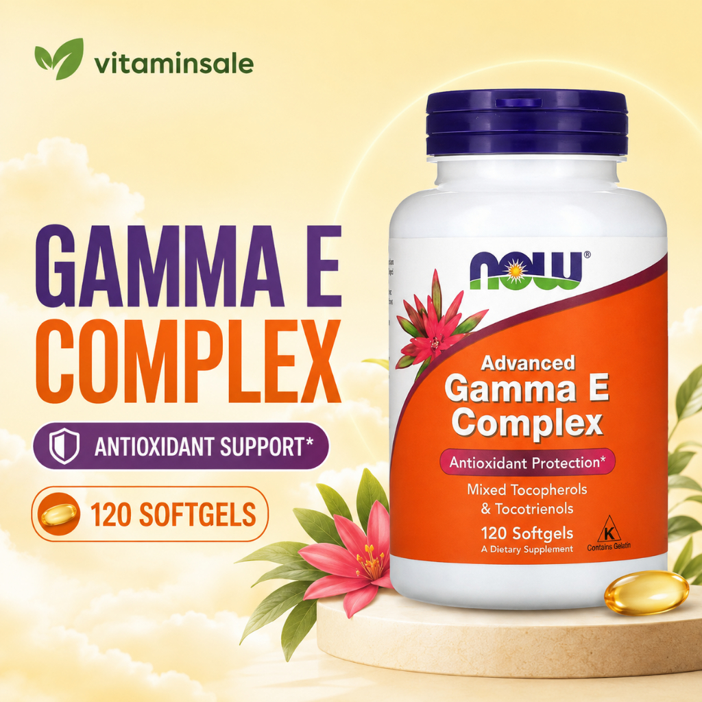 Now Foods, Gamma E Complex, Advanced, 120 Softgels