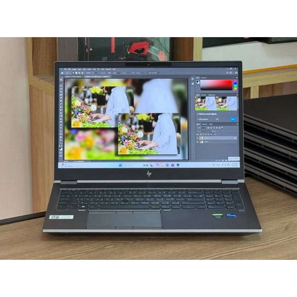 HP Zbook 15 Fury G8 Mobile Workstation i7-11850H SSD512GB RAM32GB RTX A2000 (4GB GDDR6)จอทัส 4K UHD 