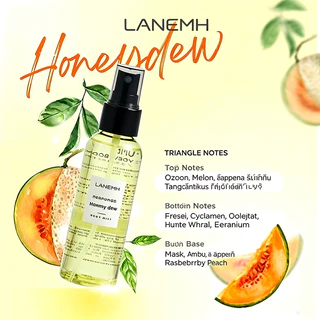 LANEMH Perfumed Body Mist Women Men (Bubblegum/Candy/Honeydew）กลิ่นหอมหวาน ผลไม้รสชาติอร่อย