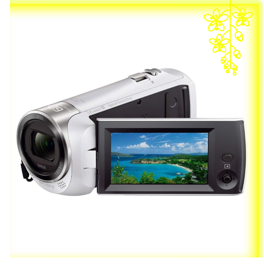 [มือสองญี่ปุ่น] กล้องวีดีโอ SONY HANDYCAM HDR-CX470 สีขาว ซูม 30x เมม 32GB สภาพสวย ส่งตรงจากญี่ปุ่น