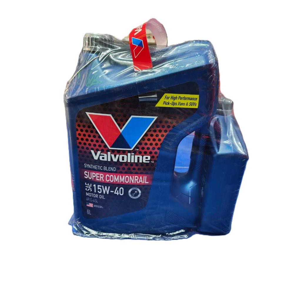 น้ำมันเครื่องดีเซล V/V SUPER COMMONRAIL 15W-40 (6+1L)