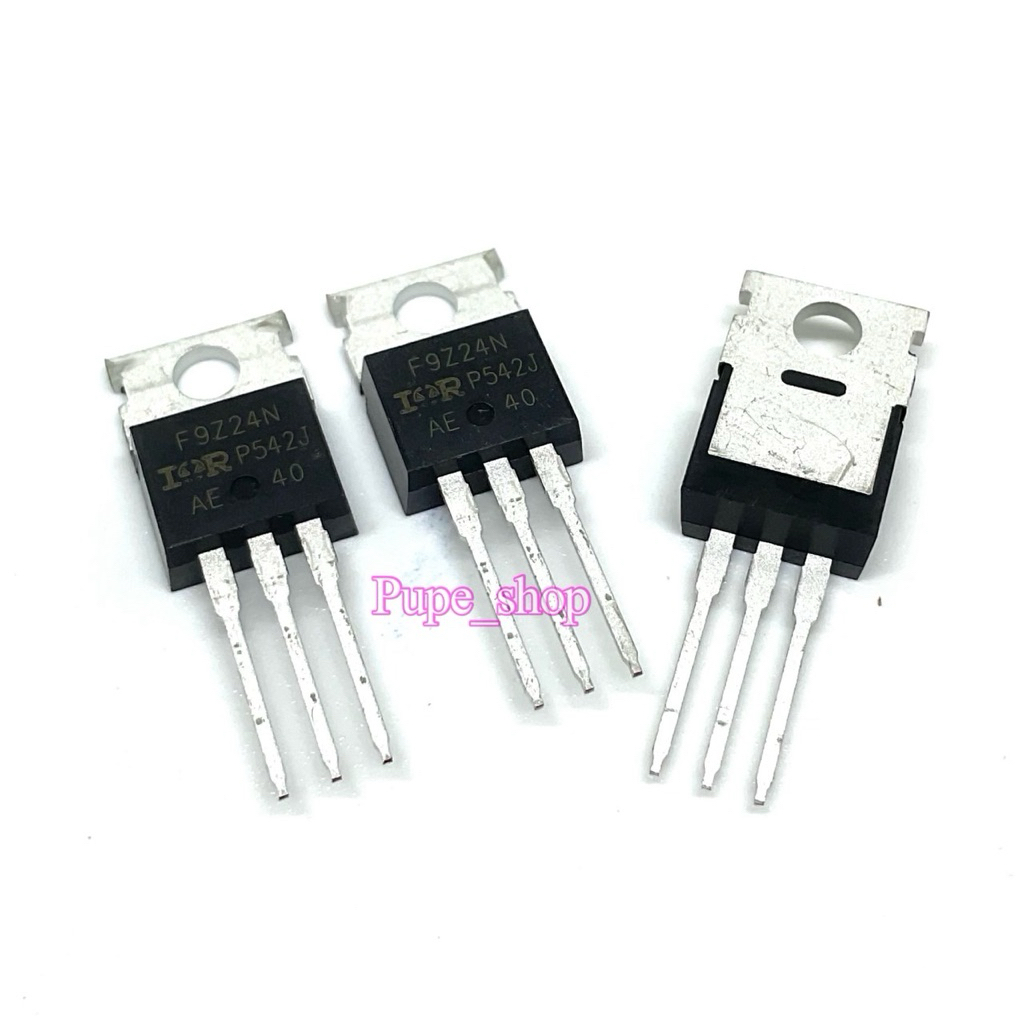 (แพ็ค5ชิ้น) IRF9Z24N มอสเฟต TO-220 MOSFET Transistor P-Channel -12A -55V พร้อมส่ง