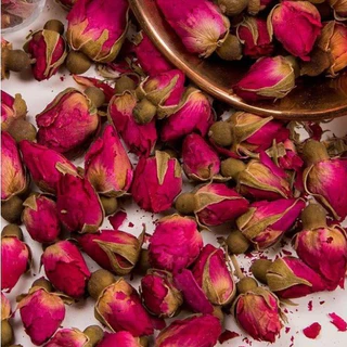 ดอกกุหลาบอบแห้ง(Rose tea) กลิ่นหอมฟินมาก ดื่มง่าย ช่วยระบายท้อง สมุนไพรช่วยขับถ่าย สมุนไพรOrganic