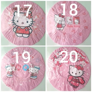 👒หมวกอาบน้ำ หมวกคลุมผมอาบน้ำ ลายการ์ตูน คิตตี้13/8