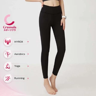 [Crassula] แท้ กางเกงเลกกิ้ง กางเกงโยคะขายาว Yoga Legging ผ้ายืดหยุ่น เก็บทรงได้ดี