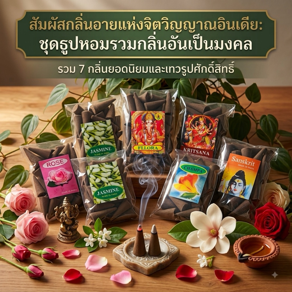 กำยานอินเดีย โคนใหญ่ กำยาน กำยานหอม จุดบูชาองค์เทพ จุดเพื่อความผ่อนคลาย ขนาดใหญ่