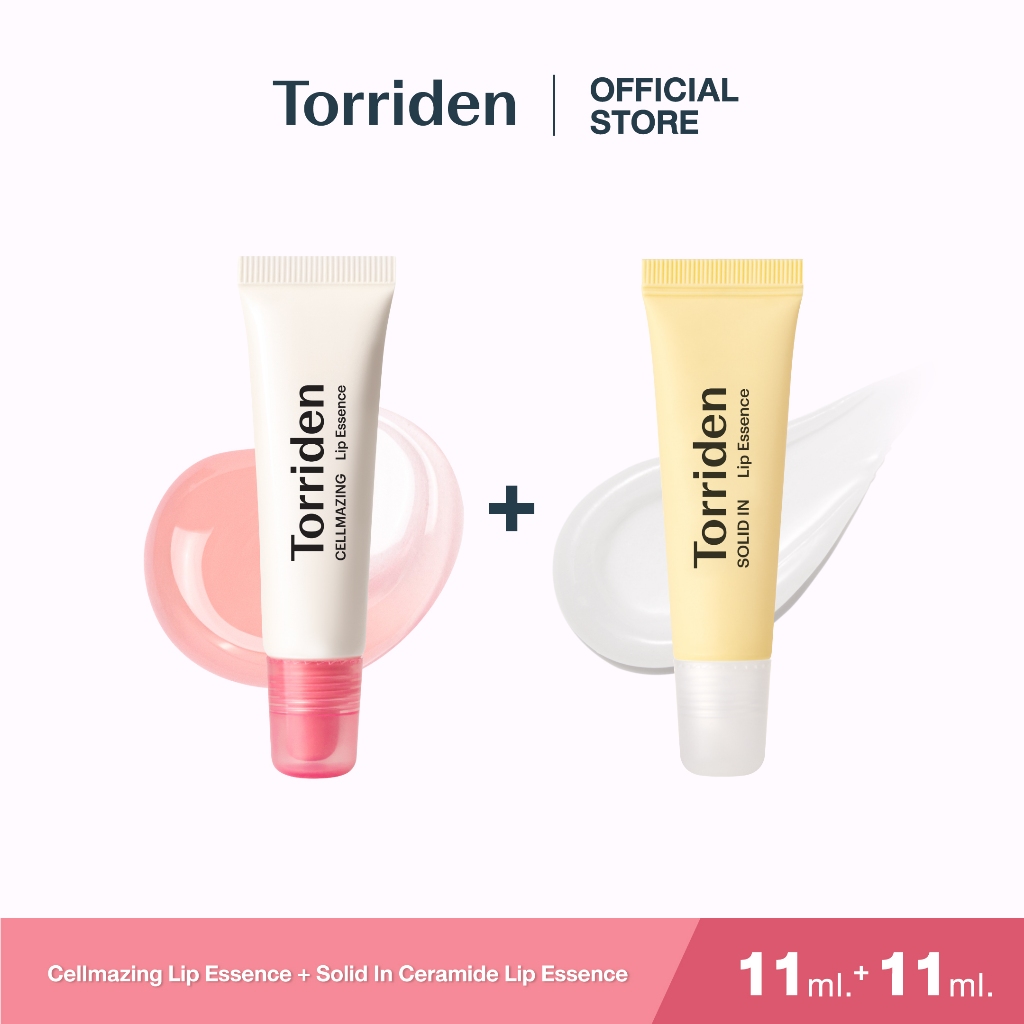 (Campaign) Torriden Solid In Ceramide Lip Essence + Cellmazing Lip Essence (11ml) - ทอร์ริเดน ลิปเอสเซ้นส์