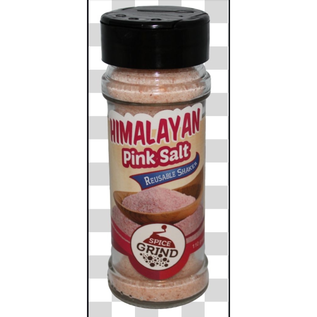 Himalayan pink salt shaker. 120 grams
