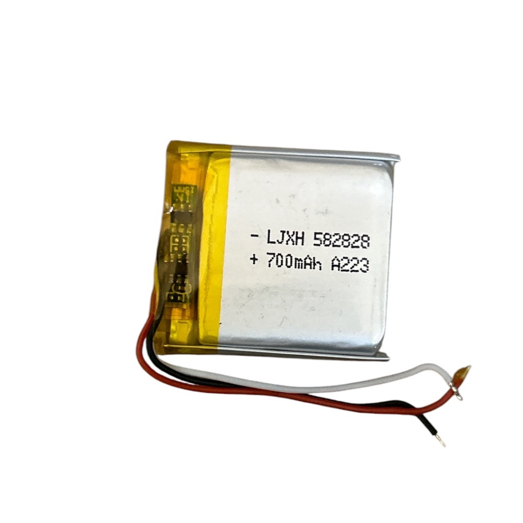 582828 3.7V 700mAh Li-Polymer แบตเตอรี่สําหรับ Q50 G700S K92 G36 Y3 smart watch mp3 ชุดหูฟังบลูทูธ