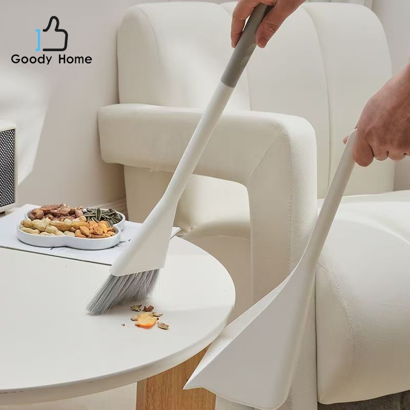 Goody Home แปรงพร้อมที่ตักผง  ชุดไม้กวาดเล็กพร้อมที่โกยผง  ทำความสะอาด