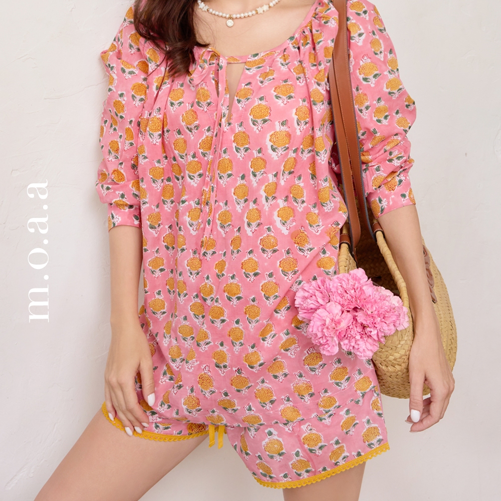 Mahila Dress In Pink Lady | Moaa Collection
