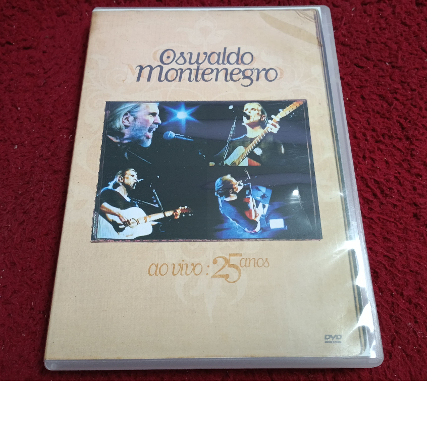 DVD สากล Oswaldo Montenegro  สภาพตามรูปปก AK2097