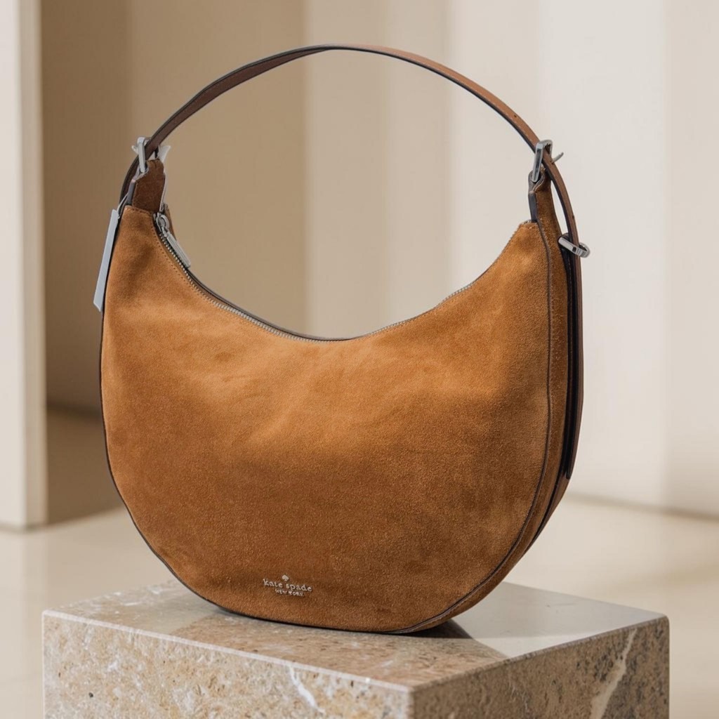 KATE SPADE กระเป๋าสะพายไหล่ รุ่น Nova Suede Large Shoulder Bag