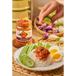 ทานคำนึง | เซ็ตน้ำพริก/ของคาว 5 รส น้ำพริกไข่ปู + ปลาเค็มกลมกล่อม + มันกุ้งปรุงเทพ + หมูชะมวง + กุ้งฮิบเคล้ากะปิ