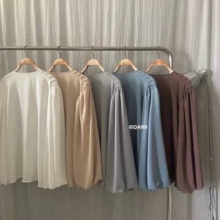 Aimi blouse - ไอมิ - เสื้อแขนยาว แขนบอลลูน