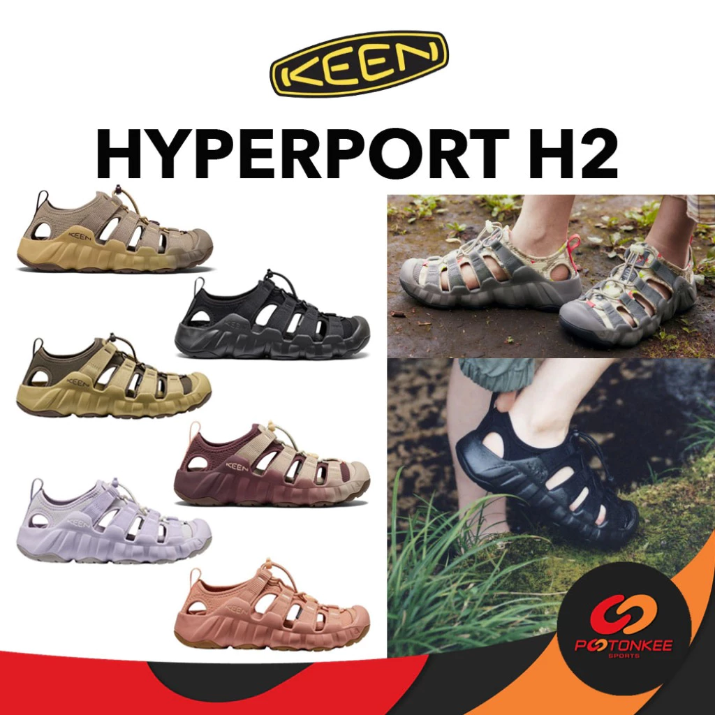 KEEN HYPERPORT H2 รองเท้าเท้าแตะแบบสวม หญิง ชาย น้ำหนักเบา