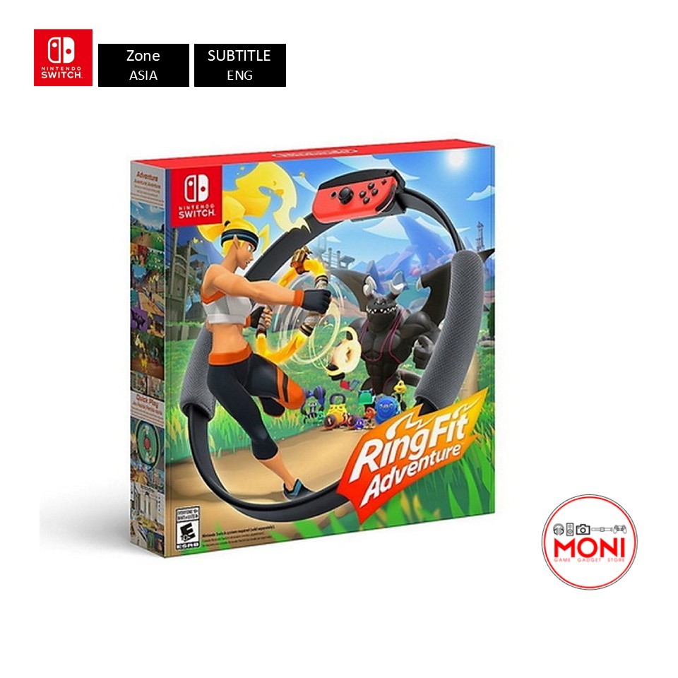 RING FIT ADVENTURE (Asia) (EN) Nintendo Switch เกมส์+อุปกรณ์+ที่รัดขา