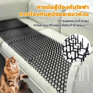 หนามไล่แมวและนกพิราบ ไล่แมว ไล่นก ปลอดสารพิษ ไม่ใช้สารเคมี ตัดแต่งได้ มี 2 ขนาด ใช้งานง่าย