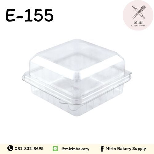 EX กล่อง E-155 ฝาพับใส / 50 ใบ