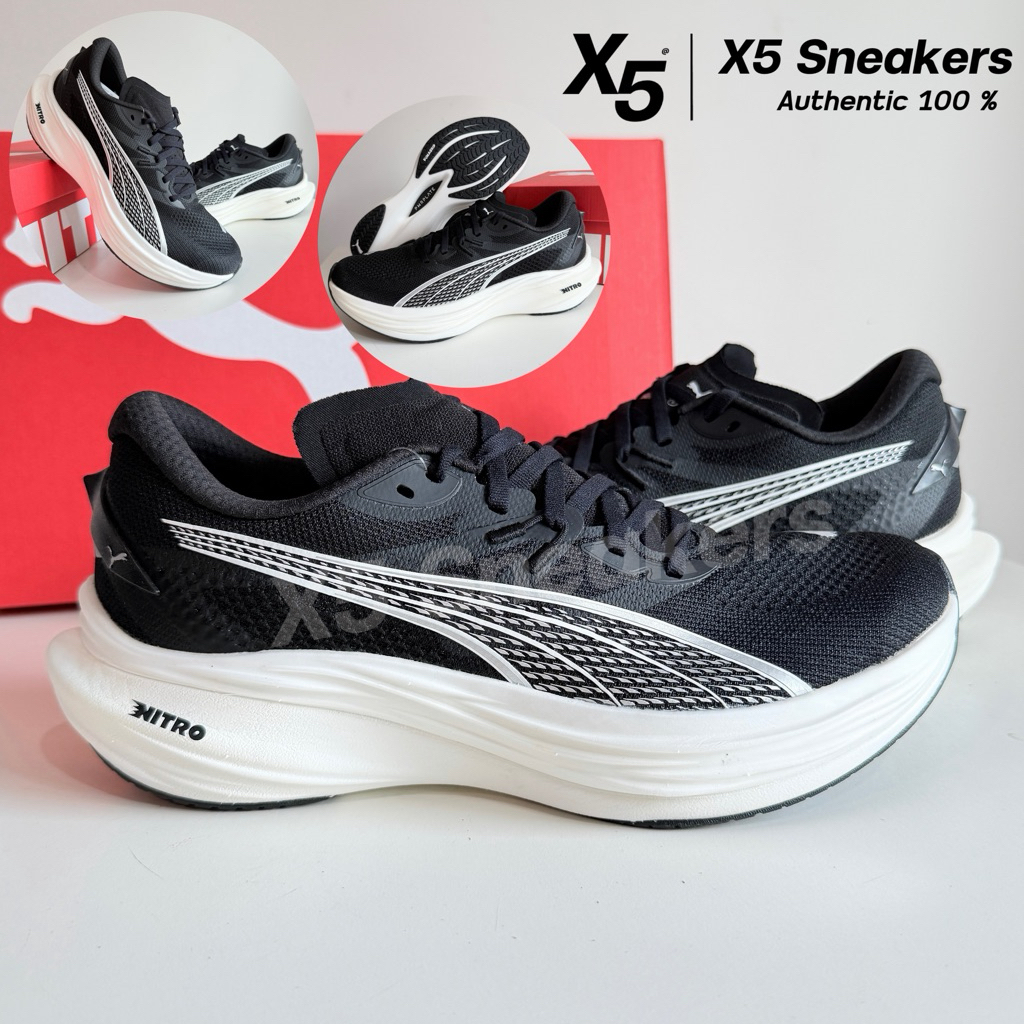 PUMA ของแท้ 100% Deviate NITRO 3 สีดำ