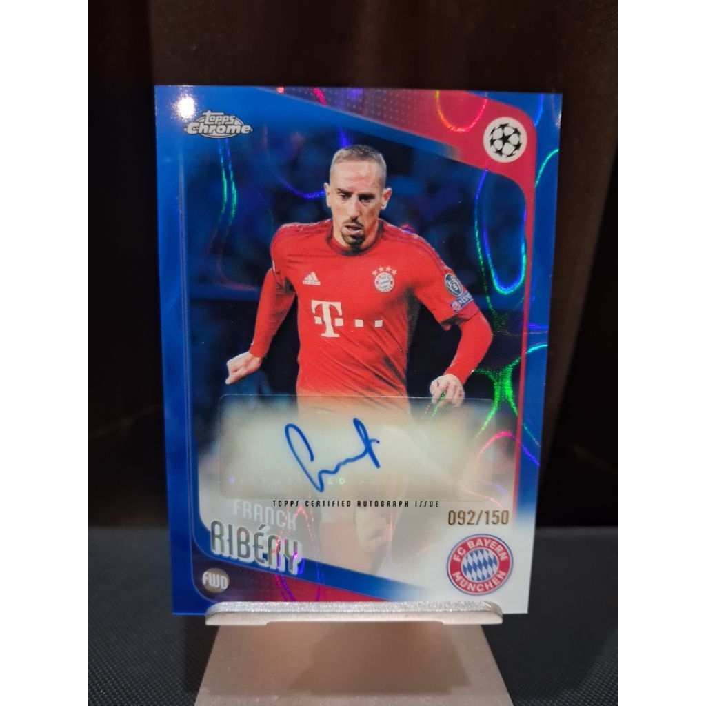 2025/26 TOPPS CHROME UEFA CLUB COMPETITIONS : FRANCK RIBERY / FC BAYERN MUNCHEN [092/150]