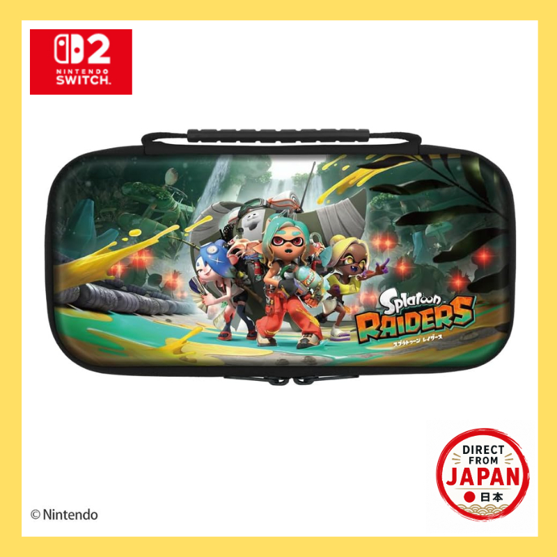 Nintendo Switch 2 Smart Pouch EVA: Splatoon LAIDERS/Direct from Japan /Nintendo Switch 2 Case/MAXGAM