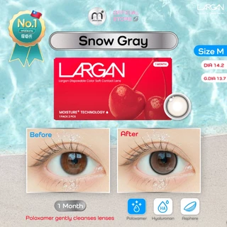 Misslens : แบรนด์ดังขายดี No.1 ใน Watson ไต้หวัน LARGAN รายเดือน(ค่าสายตา -5.50 ถึง-10.00)