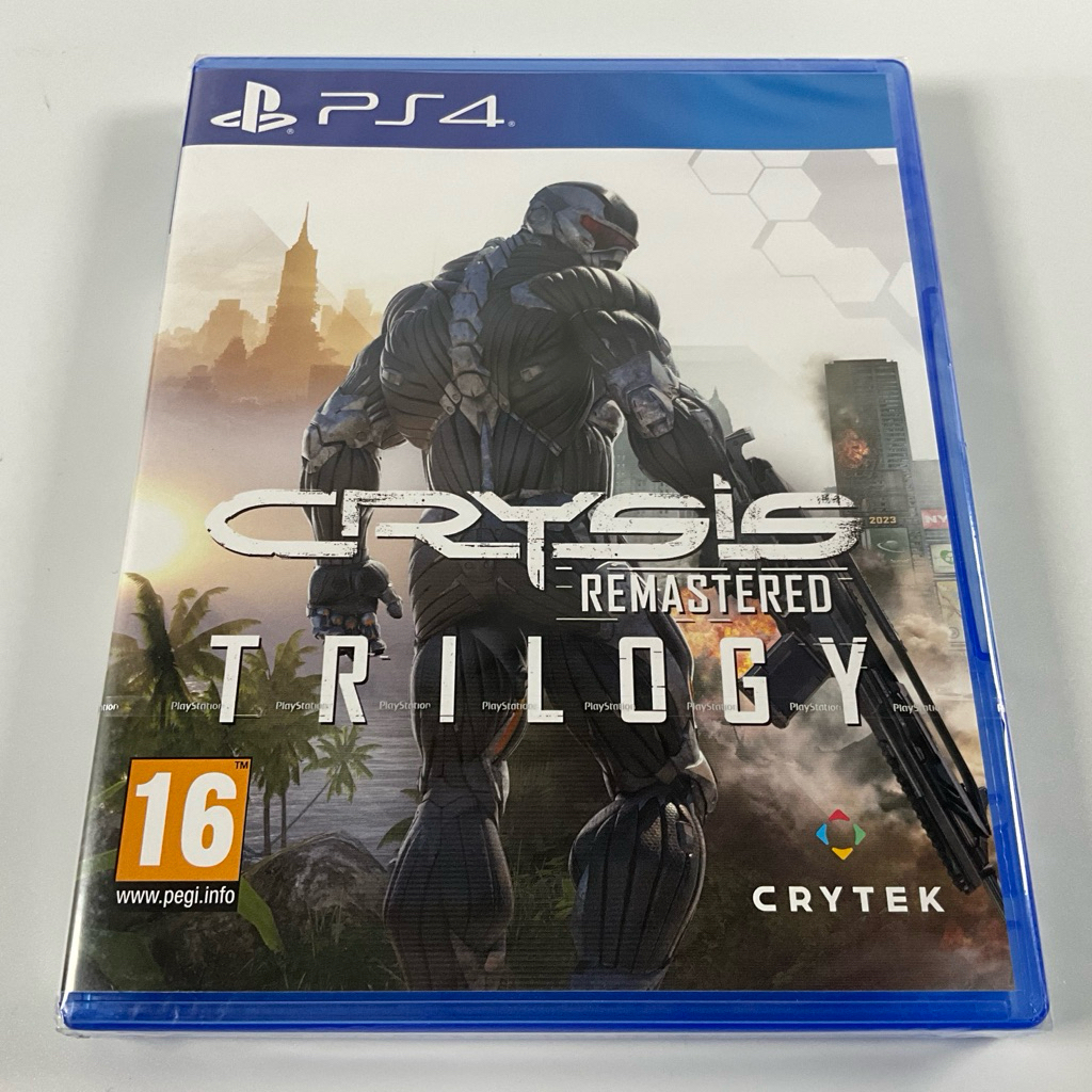 [มือ1] Crysis Remastered Trilogy PS4 เกมยิง FPS Crytek สามภาครวม ของใหม่ PlayStation 4