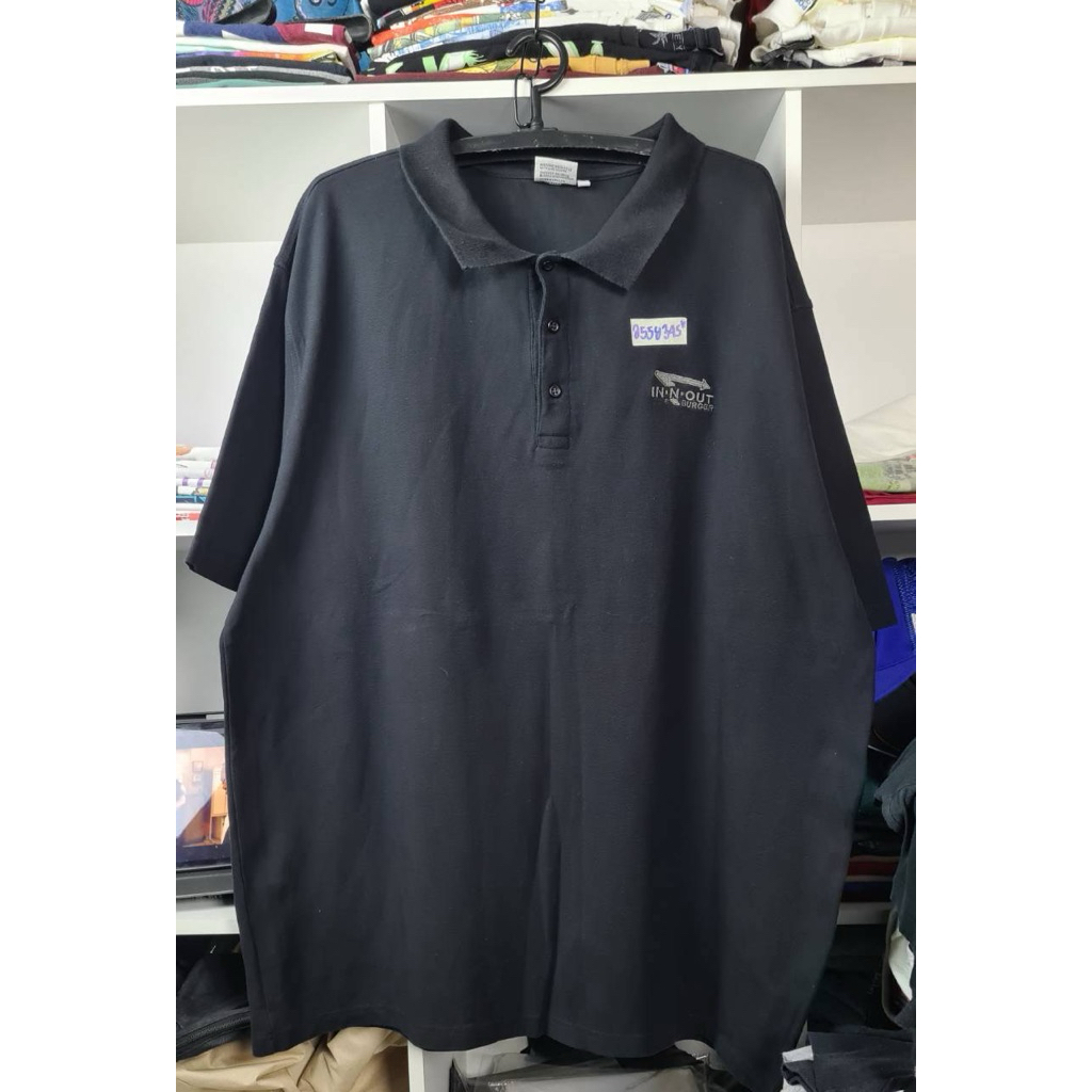 เสื้อ IN-N-OUT คอปก (3XL) ป้าย IN-N-OUT