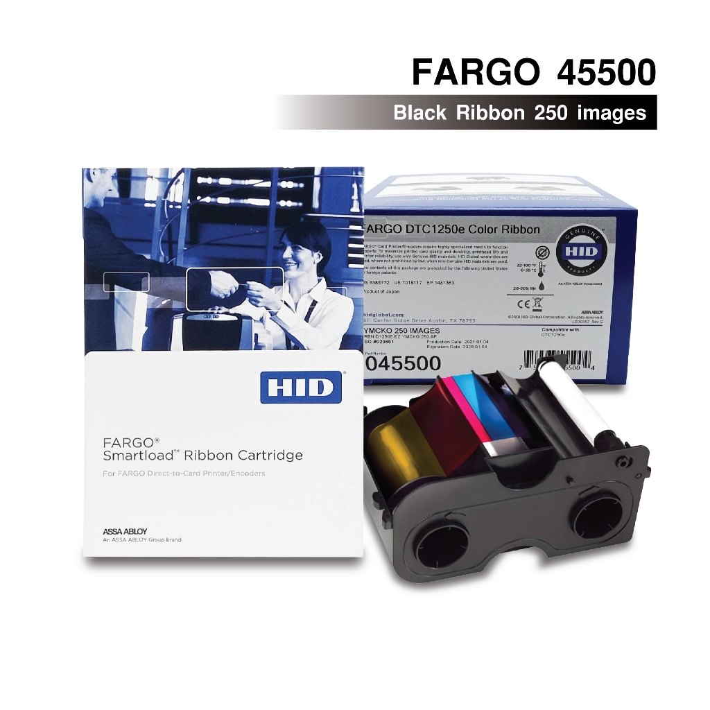 FARGO DTC1250e Color Ribbon รหัสสินค้า 45500