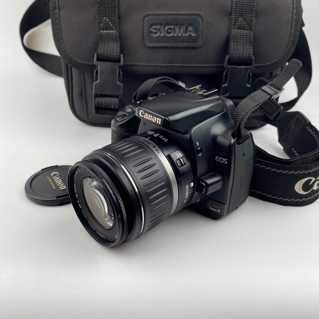กล้องดิจิตอล DSLR 📸 Canon EOS Kiss Digital X (400D) + Canon EF-S 18-55mm II USM
