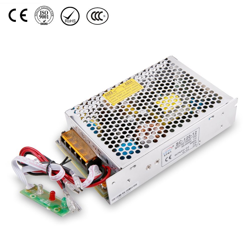 SC-120-12 Switching Power Supply 120W 12V พร้อม UPS Battery Charger | AC-DC Power Supply