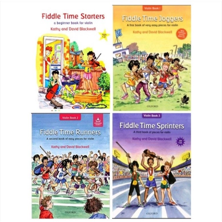 Fiddle Time for Violin  (Starters/CD , Joggers/Audio Third Edition, Runners/Audio , Sprinters/CD)