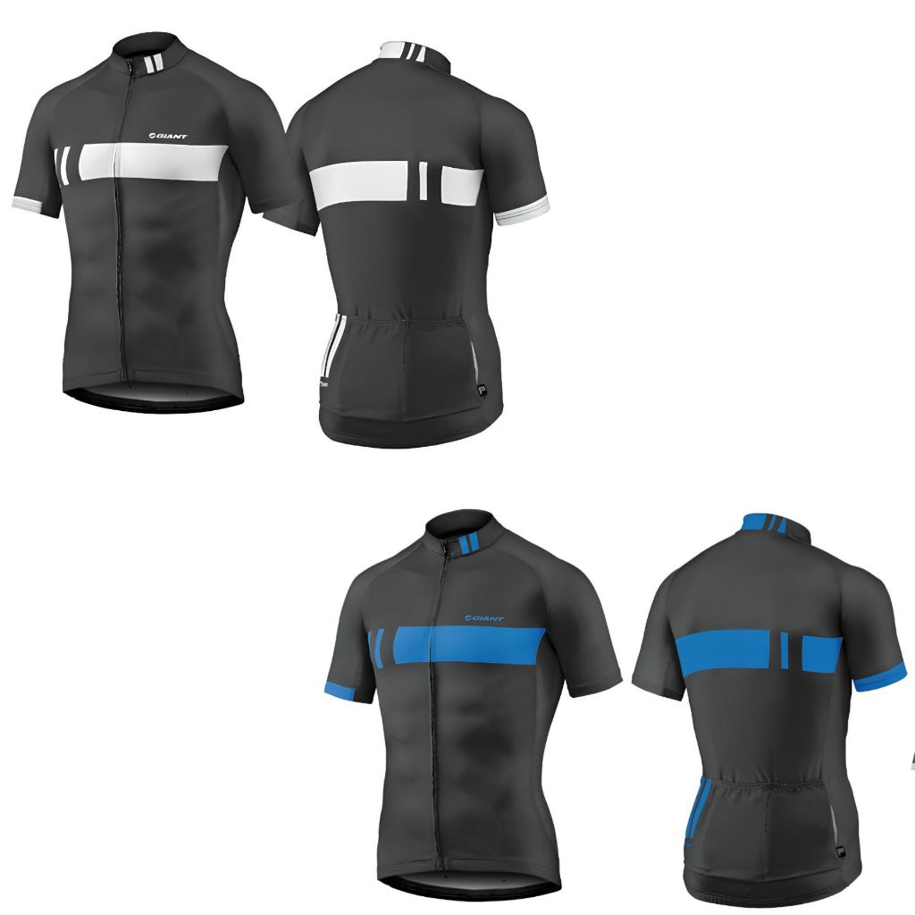 เสื้อปั่นจักรยานแขนสั้นสำหรับผู้ชาย GIANT PODIUM SS JERSEY