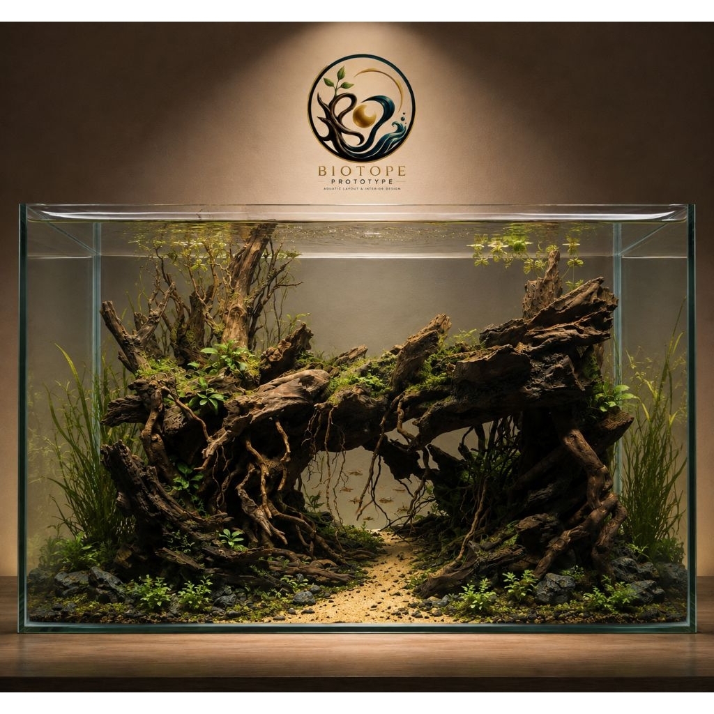 Nature Aquascape Layout | Ready-Made Aquarium Layouts 24 Inch – 2 Meter | เลย์เอาท์ตู้ปลาสำเร็จรูป 24 นิ้ว – 2 เมตร