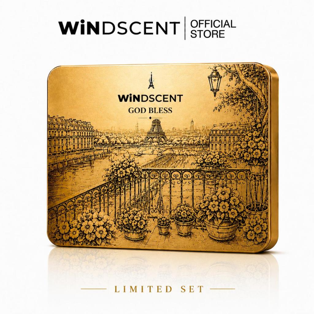 [เฉพาะไลฟ์] ซื้อน้ำหอม WiNDSCENT เมื่อสั่งซื้อน้ำหอม 2 ขวดขึ้นไป รับฟรี กล่อง GOD BLESS LIMITED มี 500 กล่องเท่านั้น