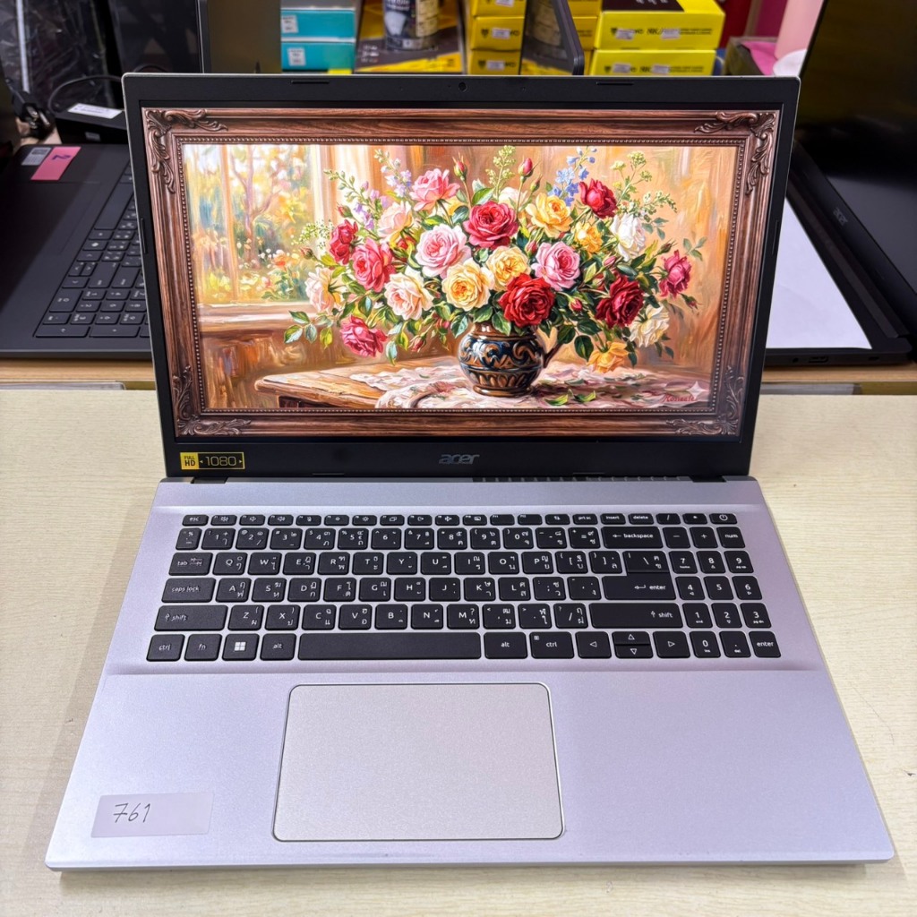 ACER  ASPIRE 3  A315 - 44P - R11P  สภาพเครื่องภายนอก  80%  ประสิทธิภาพการทำงาน 100%