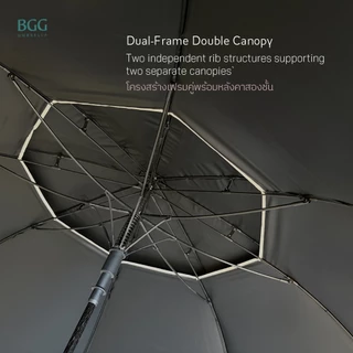 BGG 30’’ UV Cut Auto 2 layers Golf Umbrella ร่มกอล์ฟ อัตโนมัติเปิด 2ชั้น กันuv 100% 30นิ้ว (WA1030)