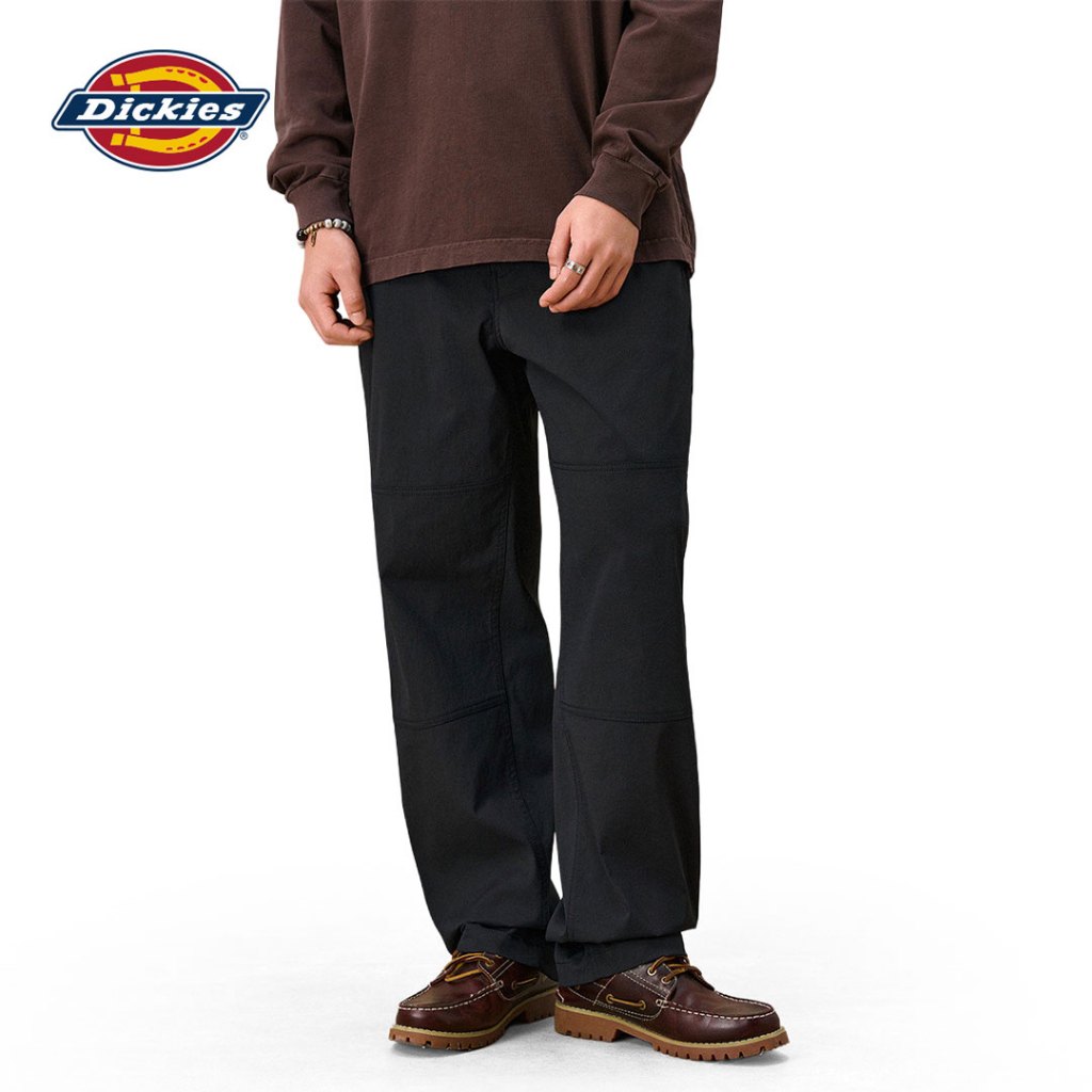 DICKIES MENS PANTS (RELAXED TAPERED LEG) - BLACK กางเกงขายาวผู้ชาย