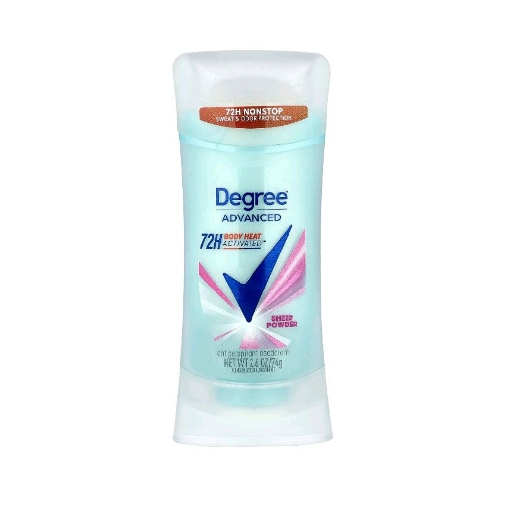 Degree Advanced Protection Antiperspirant Deodorant White Flower & Lychee for 72-Hour, Heat Activated Technology, 2.6 oz