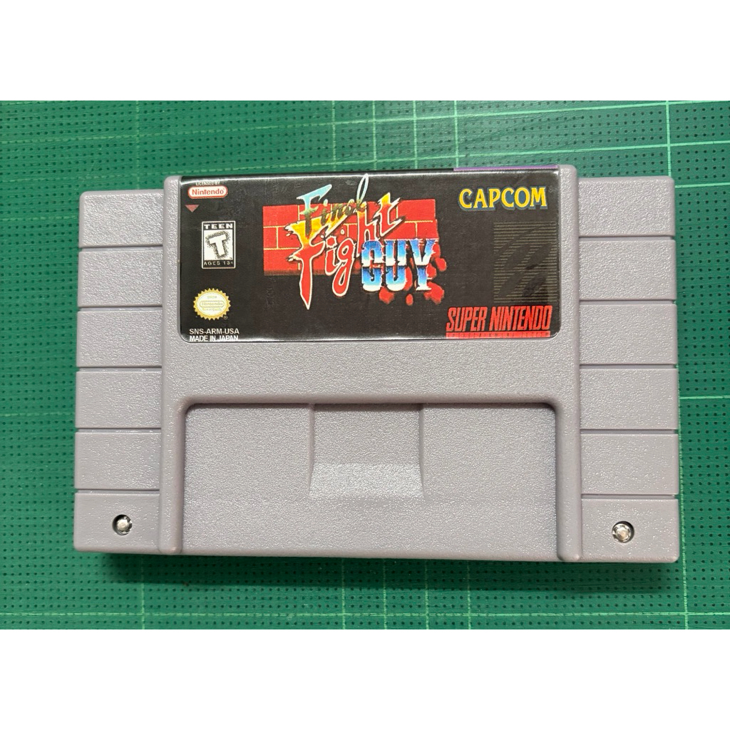 ตลับเกมส์ SNES  Super Famicom งาน (Repro)Final Fight Guy
