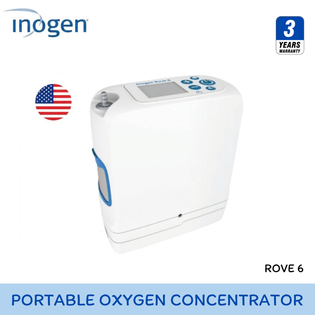 Inogen Rove 6 Portable Oxygen Concentratorเครื่องผลิตออกซิเจนพกพารุ่น เป็นเครื่องผลิตออกซิเจนแบบพกพา