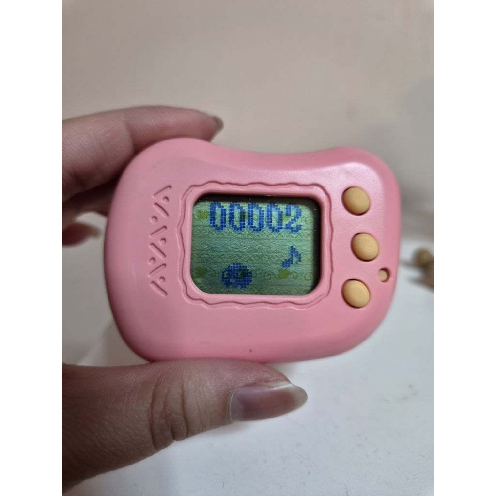Tamagotchi Hudson Teku Teku Pocket Angel Virtual Pet Pedometer