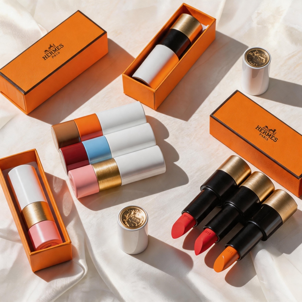 ใหม่เอี่ยม ของเดิม พร้อมส่งHermes Rosy Lip Enhancer 3.5g ลิปบำรุงมีสี ให้สีระเรื่อ ผิวปากเนียนนุ่ม ของแท้