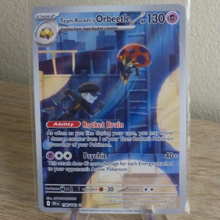 Team Rocket's Orbeetle - 198/182 - SV10: Destined Rivals