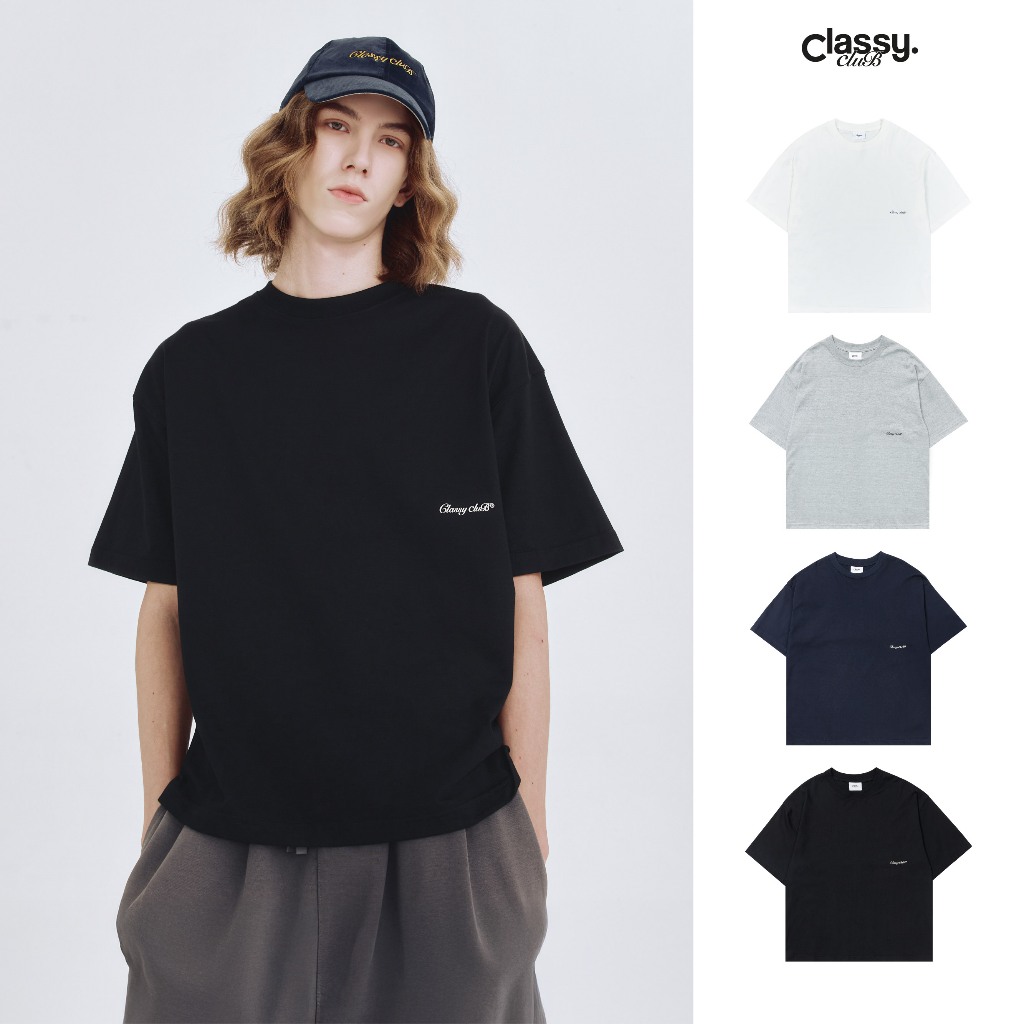 Classy Club - เสื้อยืด แขนสั้น คอกลม รุ่น Base Tee - Normative Col.
