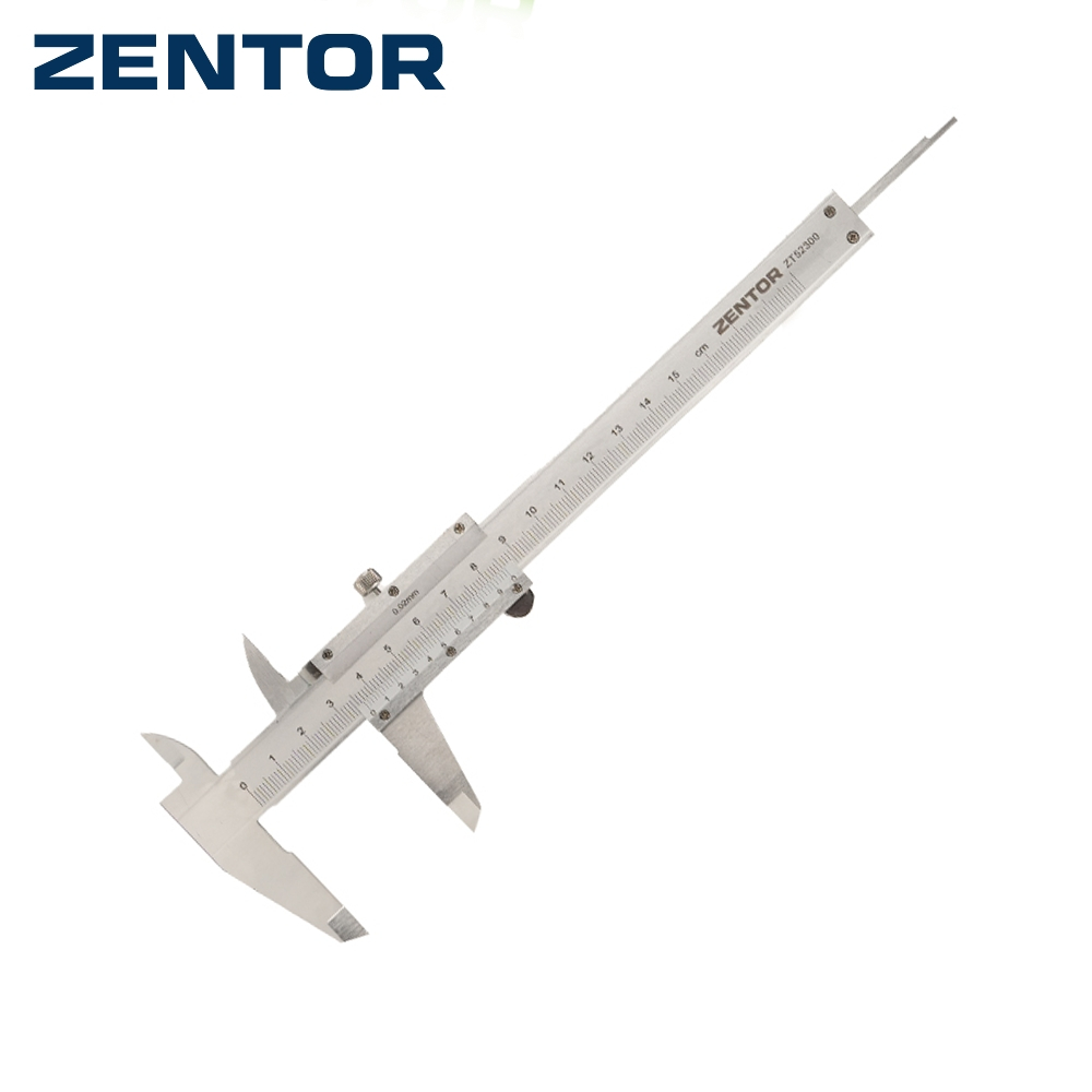 Zentor เวอร์เนียคาลิเปอร์ เวอร์เนียสแตนเลส 150 มม. อ่านชัด ใช้งานง่าย ทนทาน Vernier Caliper