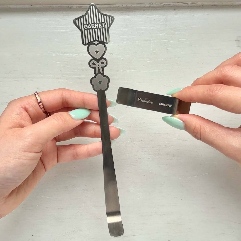 GARNET Productive Sunday Matcha Spoon with spoon rest – ช้อนตักมัทฉะพร้อมที่วางช้อน